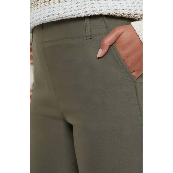 NEW TRIBAL flatten it® flare pant in ivy green - Picture 3 of 3